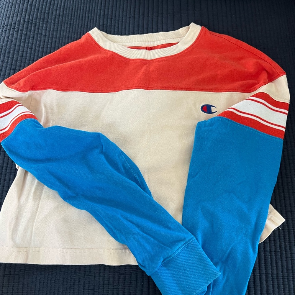 Champion Heavyweight Long Sleeve Crop Top